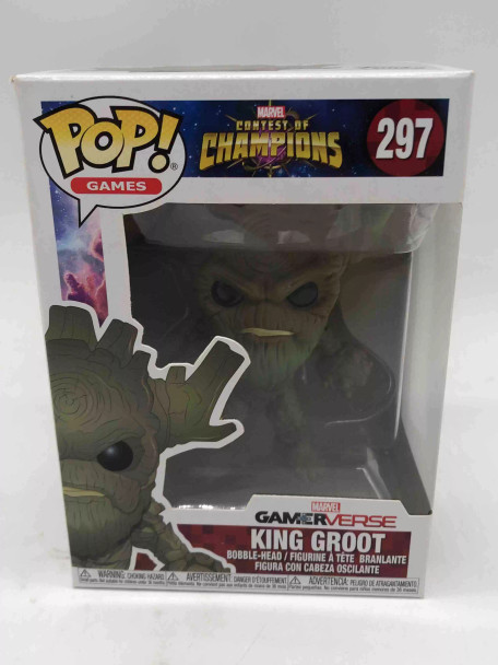 Funko POP! Games Gamerverse Marvel: Contest of Champions King Groot #297 - (59542)