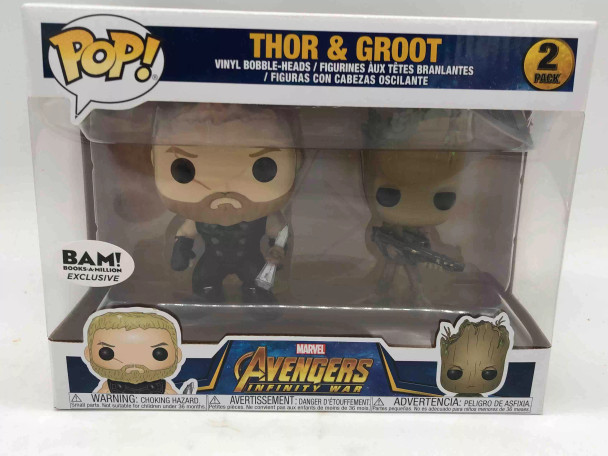 Funko POP! Marvel Avengers: Infinity War Thor & Groot #293 Vinyl Figure - (59456)