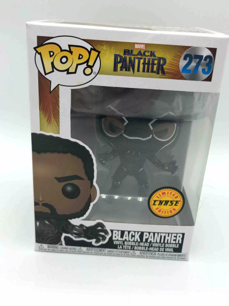 Funko POP! Marvel Black Panther (Masked) (Chase) #273 Vinyl Figure - (59913)