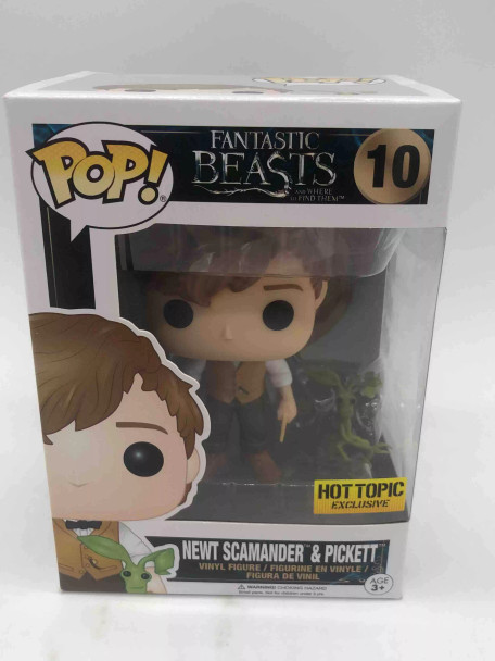 Funko POP! Movies Fantastic Beasts Newt Scamander & Pickett #10 Vinyl Figure - (60469)