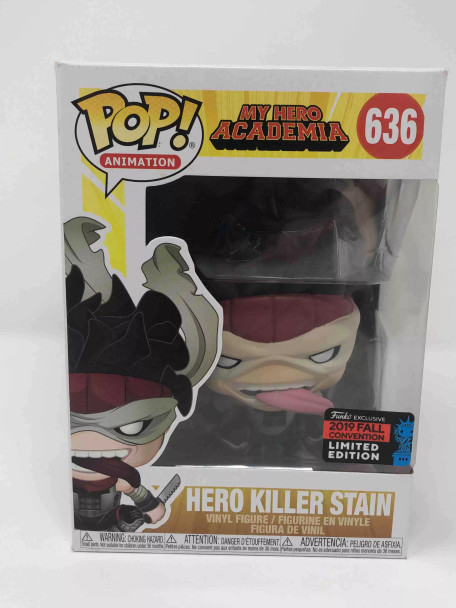 Funko POP! Animation Anime My Hero Academia Hero Killer Stain #636 Vinyl Figure - (59873)