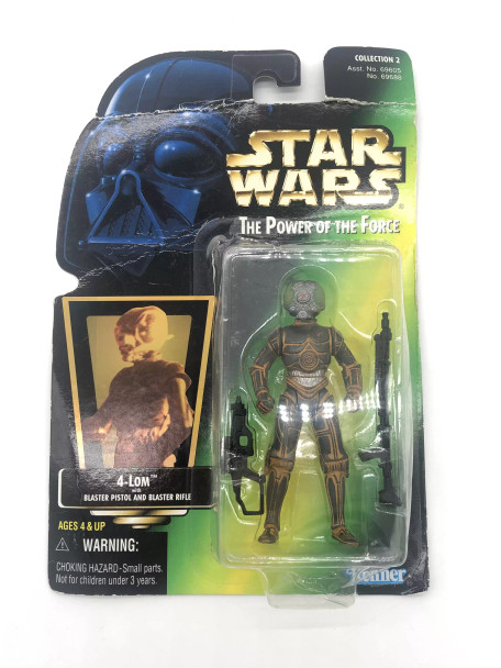 Star Wars Power of the Force (POTF) Green Card 4-LOM Action Figure - (38700)