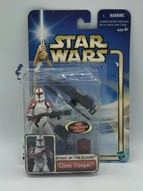 Star Wars Saga Clone Trooper (Firing Tripod Cannon) Action Figure - (45695)