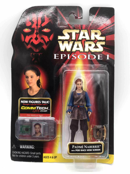 Star Wars Episode 1 Basic Figures Padme Naberrie (Pod Race View Screen) - (55124)