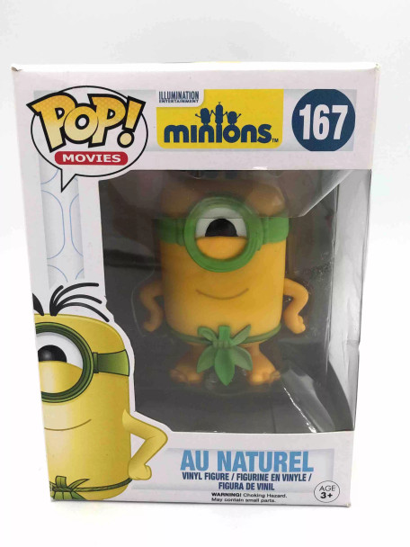 Funko POP! Movies Despicable Me Minions Au Naturel #167 Vinyl Figure - (60563)