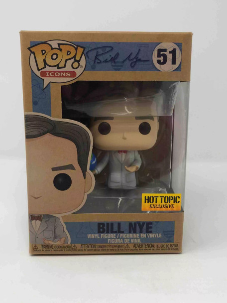 Funko POP! Icons Bill Nye #51 Hot Topic Exclusive Vinyl Figure - (60546)