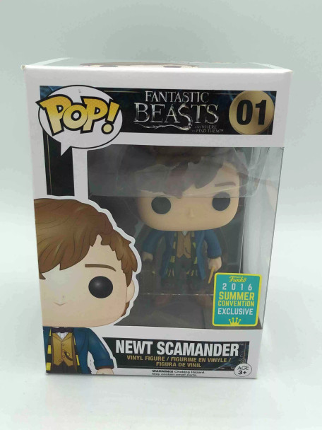 Funko POP! Movies Fantastic Beasts Newt Scamander with suitcase #1 Vinyl Figure - (60934)