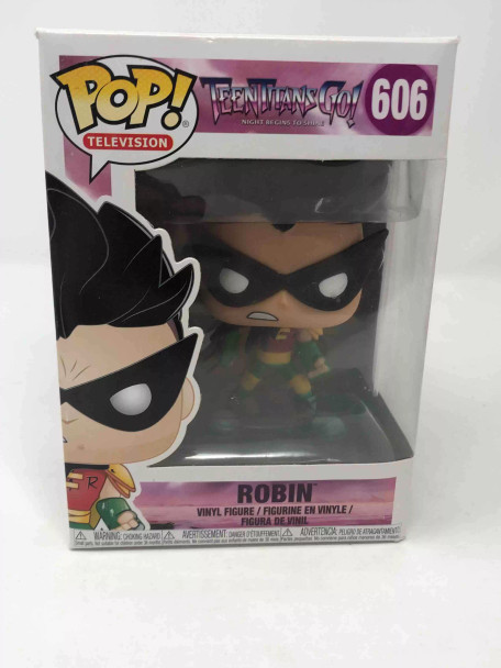 Funko POP! Television DC Teen Titans Go! Robin #606 Vinyl Figure - (61404)