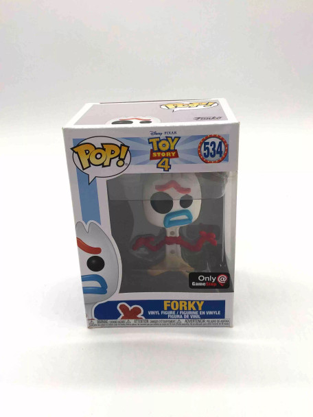 Funko POP! Disney Pixar Toy Story 4 Forky sad #534 GameStop Exclusive - (61728)
