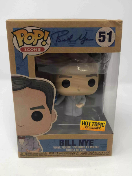 Funko POP! Icons Bill Nye #51 Hot Topic Exclusive Vinyl Figure - (61660)