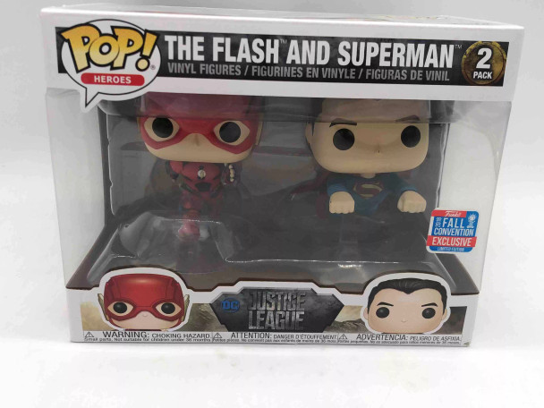 Funko POP! Heroes (DC Comics) Justice League (Movie) The Flash & Superman Racing - (62451)