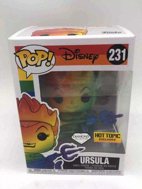 Funko POP! Disney The Little Mermaid Ursula (Rainbow) #231 Vinyl Figure - (62346)