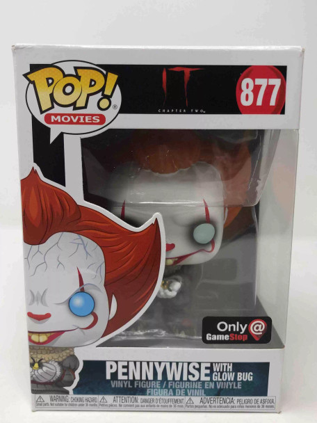 Funko POP! Movies IT: Chapter Two Pennywise with Glow Bug #877 Vinyl Figure - (63226)