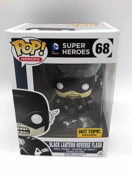 Funko POP! Heroes (DC Comics) DC Super Heroes Black Lantern Reverse Flash #68 - (63668)