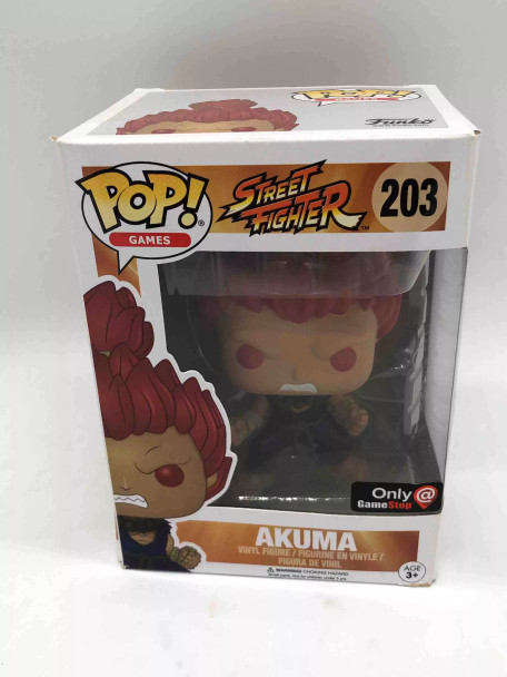 Funko POP! Games Street Fighter Akuma #203 Vinyl Figure - (63588)