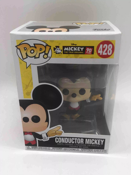 Funko POP! Disney Mickey Mouse 90 Years Mickey Mouse Conductor #428 Vinyl Figure - (63475)