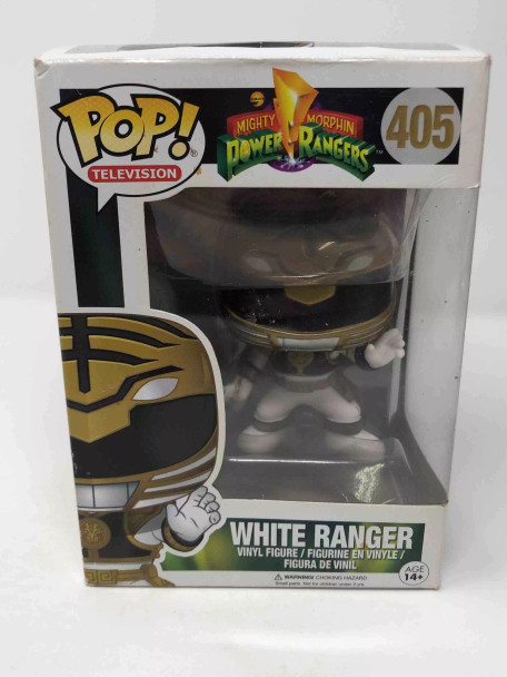 Funko POP! Television Power Rangers White Ranger #405 Vinyl Figure - (61605)