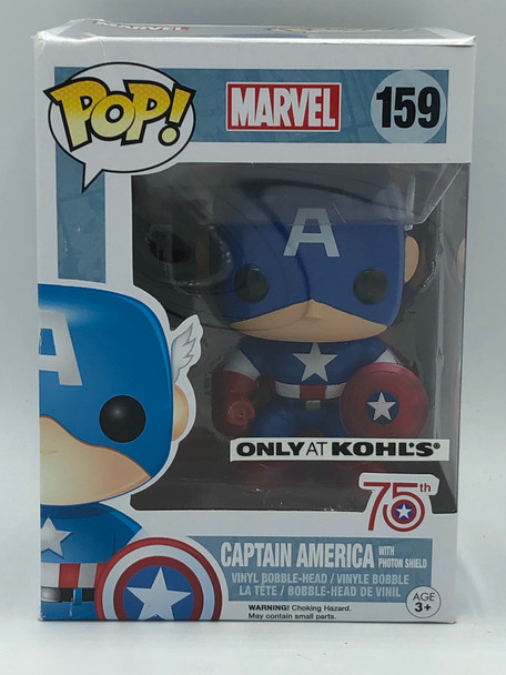 Funko POP! Marvel Captain America #159 Vinyl Figure - (44367)