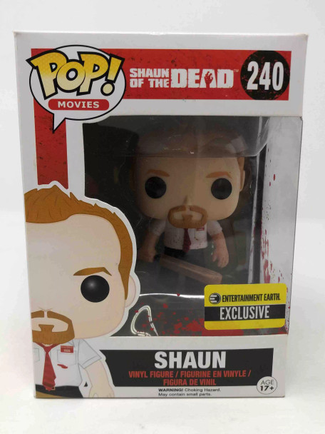 Funko POP! Movies Shaun of the Dead Shaun (Bloody) #240 Vinyl Figure - (64001)