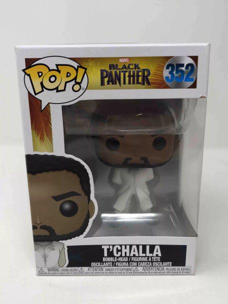 Funko POP! Marvel Black Panther T'Challa (White) #352 Vinyl Figure - (62731)