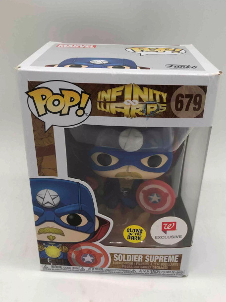Funko POP! Marvel Infinity Warps Soldier Supreme #679 Walgreens Exclusive - (63018)