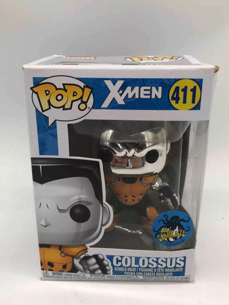 Funko POP! Marvel X-Men Colossus (Chrome) #411 Vinyl Figure - (64580)