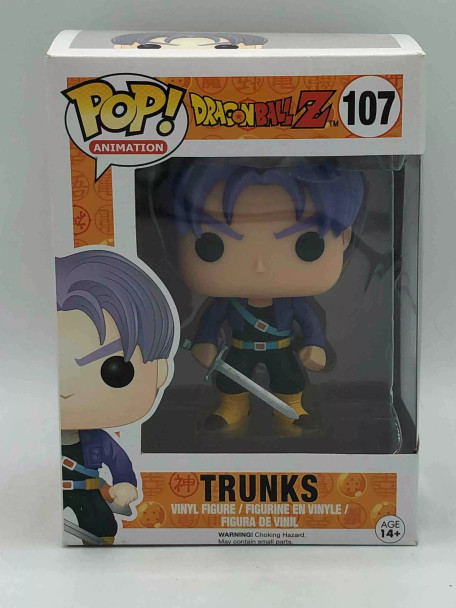 Funko POP! Animation Anime Dragon Ball Z (DBZ) Trunks #107 Vinyl Figure - (65760)