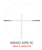 Element Helix MRAD APR-1C 6-24X50 FFP