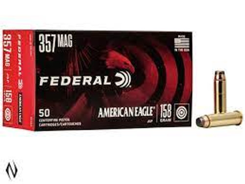 Federal 375Mag 158gr JSP American Eagle