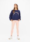 PEACHED 25IN MIDI PANT - ROSE [USW021010]