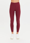 PEACHED 25IN MIDI PANT - BURGUNDY [USW021010]