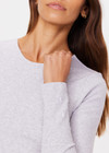 CHRISSY LONG SLEEVE - GREY MARLE [USW023013]