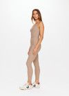 PEACHED 25IN HIGH MIDI PANT - MUSHROOM [USW023003]
