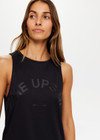 QUICK DRY SARAH TANK - BLACK [USW024023]