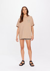 SAMMI TEE - MOCHA [USW125045]