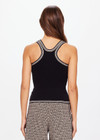 MIMI KNIT TANK - BLACK [USW125049]