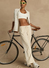 JOSIE STRAIGHT LEG PANT - CREME [USW125101]
