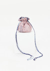 THE UPSIDE women's paisley Mascada Micro Pouch Bag is made from tencel and cotton. The bucket pouch bag features patchwork detailing. Designed for lifestyle wear.