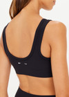 PEACHED HARLEY BRA - BLACK [USW026008]