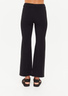 THE UPSIDE women's black Bonnie Kick Flare Pant is designed for a slim fit in a thick, ponte fabrication and features a soft, elasticated waistband. Perfect for everyday.