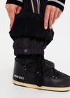 THE UPSIDE women's black Hakuba Petra Zip Flare is a true-to-size fit and offers high water repellency, high breathability and bonded fleece underside for extra warmth. Designed for Après-ski and winter wear.