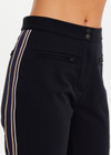 THE UPSIDE women's black Hakuba Petra Zip Flare is a true-to-size fit and offers high water repellency, high breathability and bonded fleece underside for extra warmth. Designed for Après-ski and winter wear.
