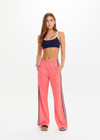 THE UPSIDE women’s pink Voila Marnie Wide Leg Pant is a true-to-size fit in a soft suiting fabrication and features an elasticated waistband and pockets. The perfect travel or everyday piece.