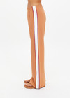 THE UPSIDE women's orange Lenzing viscose Marnie Wide-Leg Pant has a true-to-size fit with a high-rise elasticated waistband and welt pockets. Made for lifestyle.