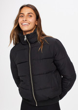 NARELI INSULATED JACKET - BLACK [USW021006]