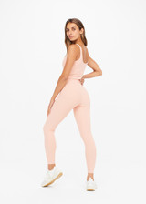 PEACHED 25IN MIDI PANT - ROSE [USW021010]