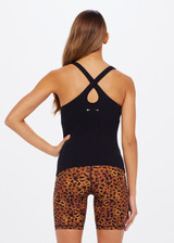 BALANCE SEAMLESS LENNY TANK - BLACK [USW322079]