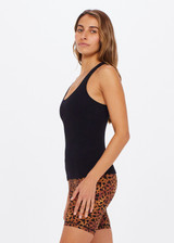 BALANCE SEAMLESS LENNY TANK - BLACK [USW322079]