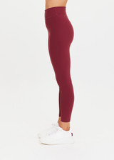 PEACHED 25IN MIDI PANT - BURGUNDY [USW021010]
