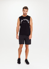 MENS MUSCLE TANK - BLACK [USM022008]